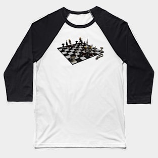 Chessboard (Officina Virtuale) Baseball T-Shirt